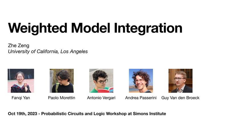 Weighted Model Integration